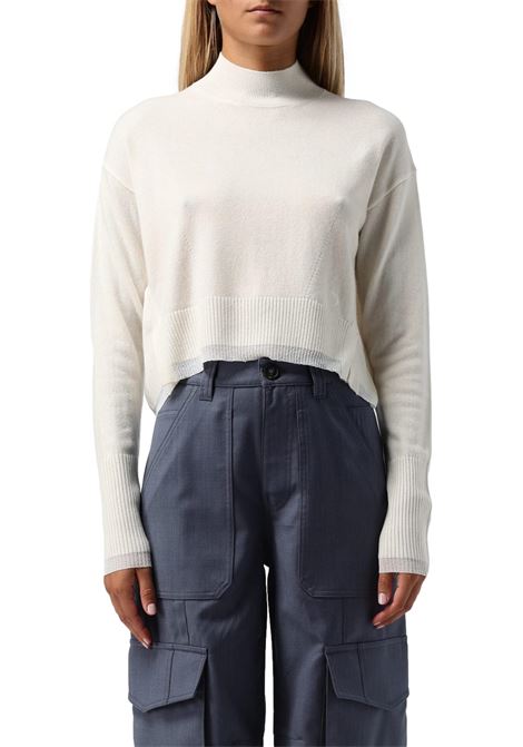 CASHMERE-BLEND SWEATER WITH LUREX PINKO | sweaters | 104553 A235Z06